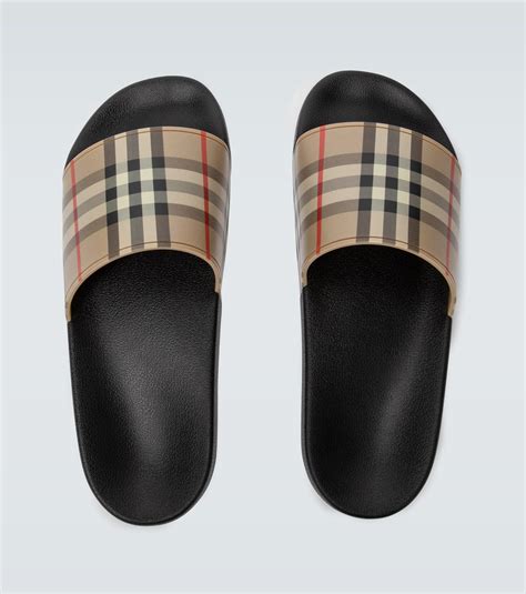 burberry sliders mens